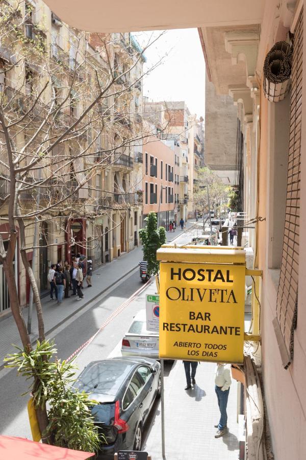 برشلونة Hostal Oliveta المظهر الخارجي الصورة